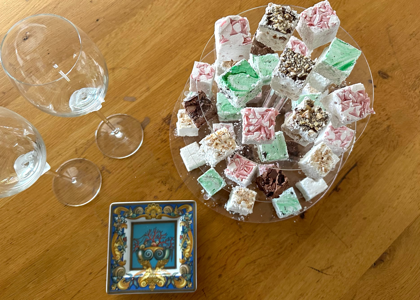 36 piece assortment and clear tray