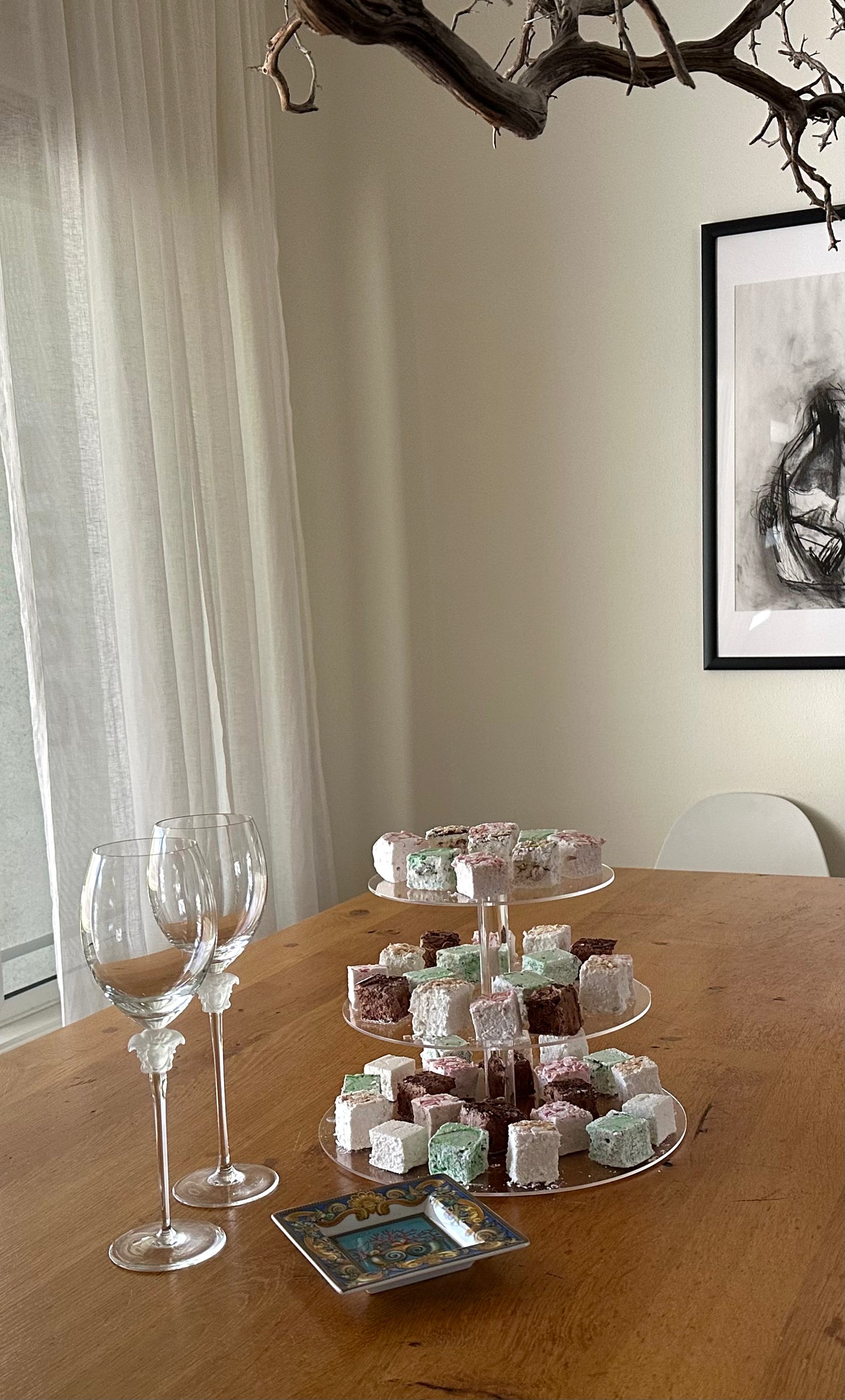 36 piece assortment and clear tray